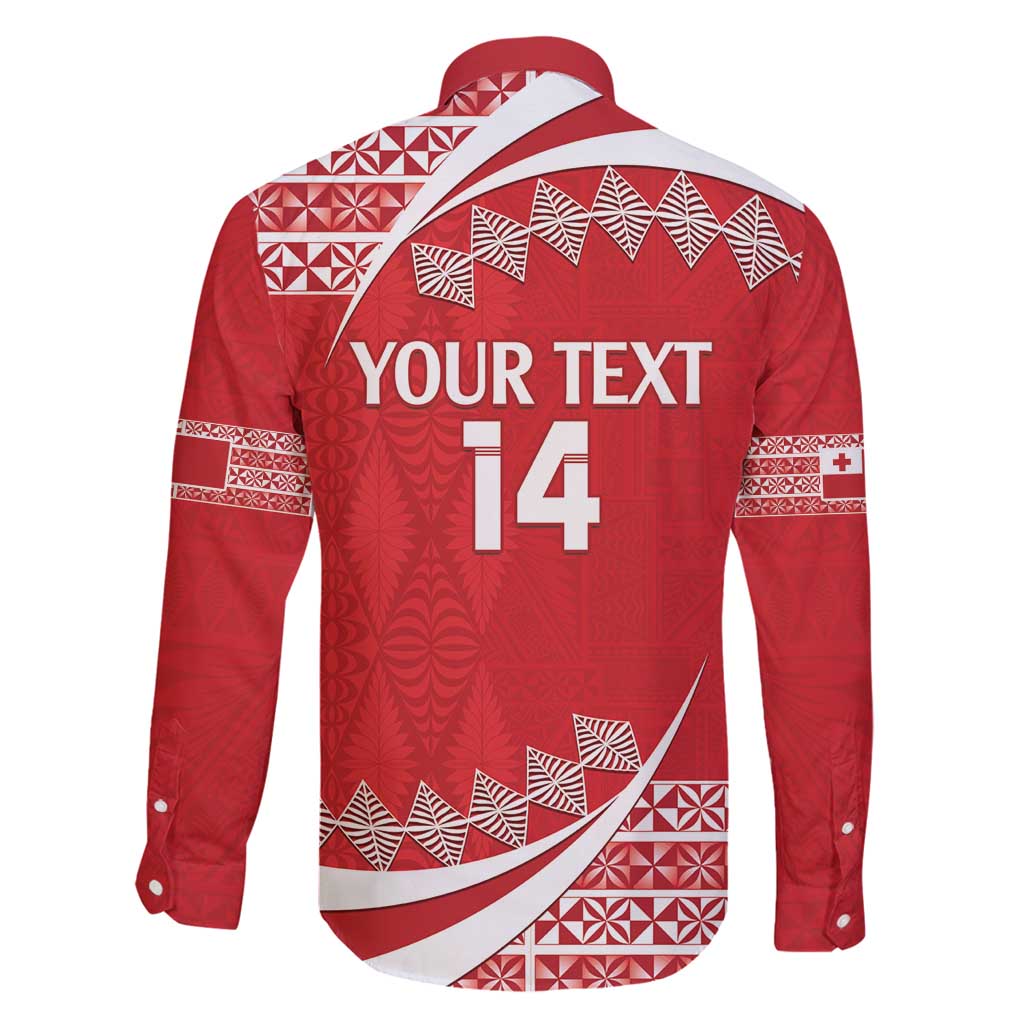 Custom Mate Maa Tonga Family Matching Off Shoulder Short Dress and Hawaiian Shirt 2024 Go Champions LT14 - Polynesian Pride