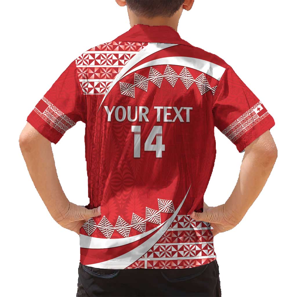 Custom Mate Maa Tonga Family Matching Tank Maxi Dress and Hawaiian Shirt 2024 Go Champions LT14 - Polynesian Pride