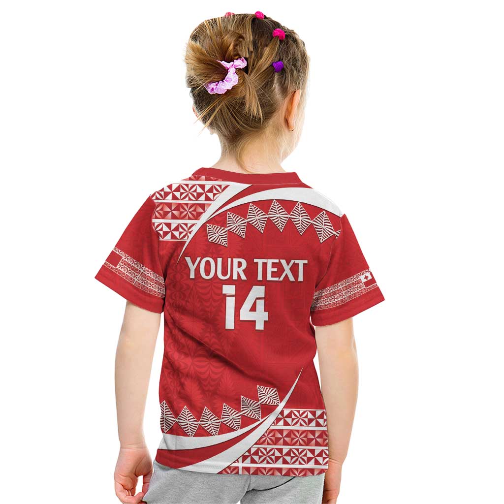 Custom Mate Maa Tonga Kid T Shirt 2024 Go Champions