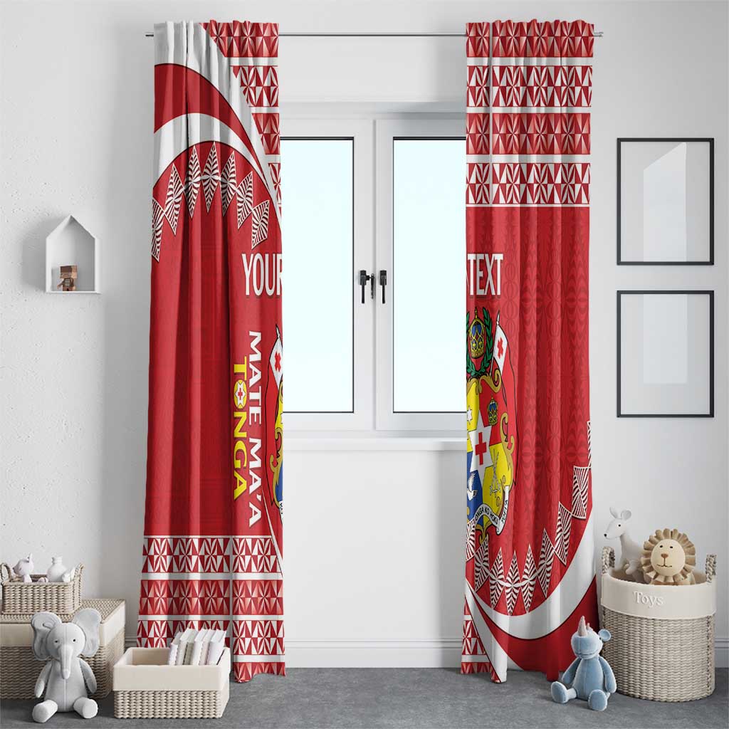 Custom Mate Maa Tonga Window Curtain 2024 Go Champions