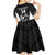 Aotearoa Rugby Custom Kid Short Sleeve Dress Maori Kiwi - Mascot Style