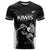 Aotearoa Rugby Custom T Shirt Maori Kiwi - Mascot Style