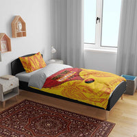 Papua New Guinea Rugby Custom Bedding Set Go Kumuls PNG - Polynesian Pattern LT14 - Polynesian Pride