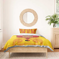 Papua New Guinea Rugby Custom Bedding Set Go Kumuls PNG - Polynesian Pattern LT14 - Polynesian Pride