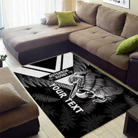 Aotearoa Silver Fern Rugby Custom Area Rug 2024 Go Kiwi LT14 - Polynesian Pride