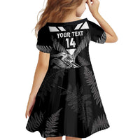 Aotearoa Silver Fern Rugby Custom Family Matching Mermaid Dress and Hawaiian Shirt 2024 Go Kiwi LT14 - Polynesian Pride