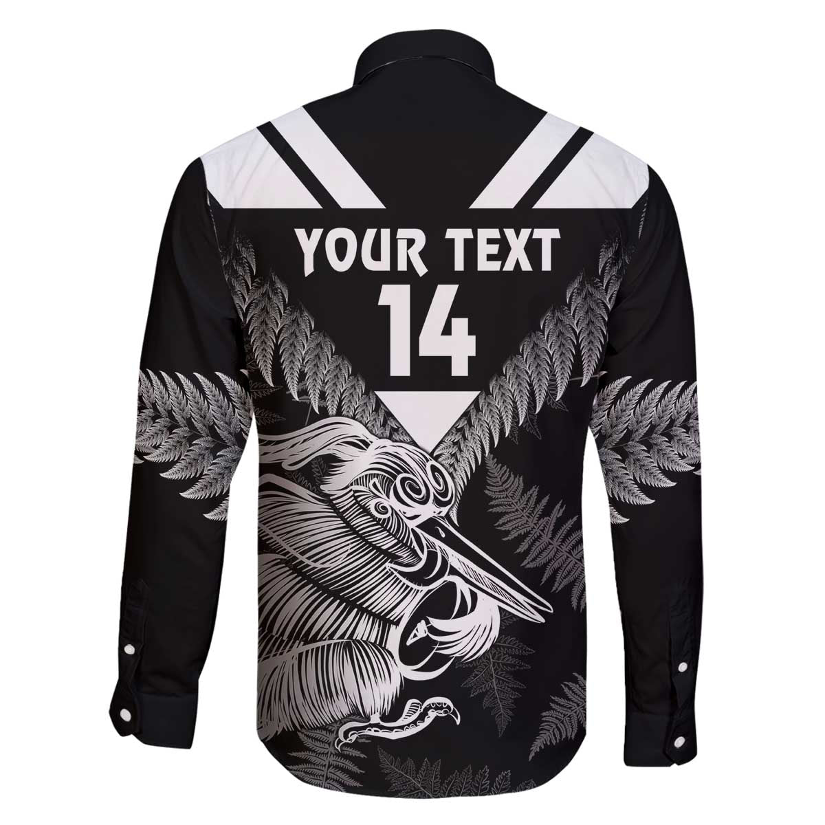 Aotearoa Silver Fern Rugby Custom Family Matching Off The Shoulder Long Sleeve Dress and Hawaiian Shirt 2024 Go Kiwi LT14 - Polynesian Pride
