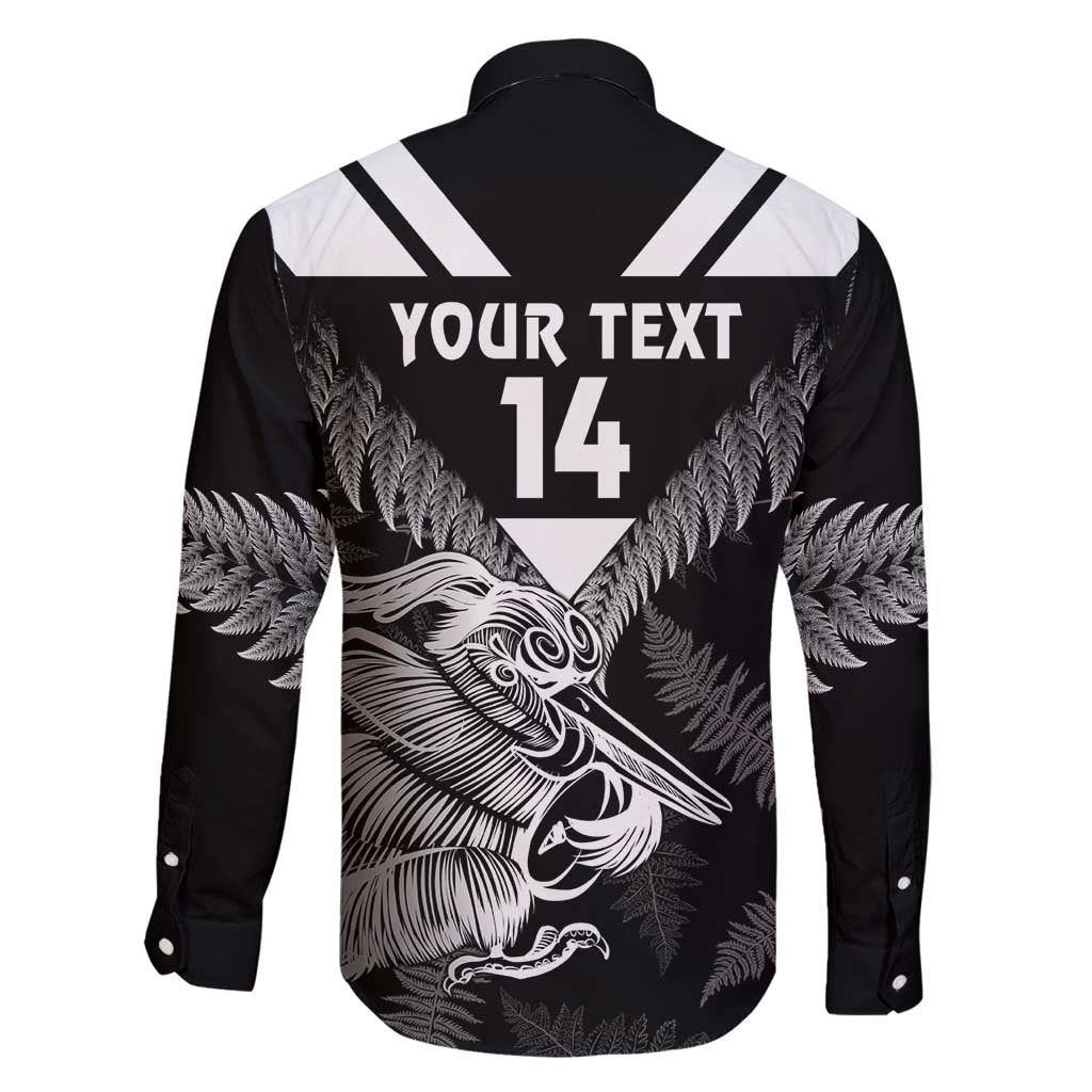 Aotearoa Silver Fern Rugby Custom Family Matching Off Shoulder Maxi Dress and Hawaiian Shirt 2024 Go Kiwi LT14 - Polynesian Pride