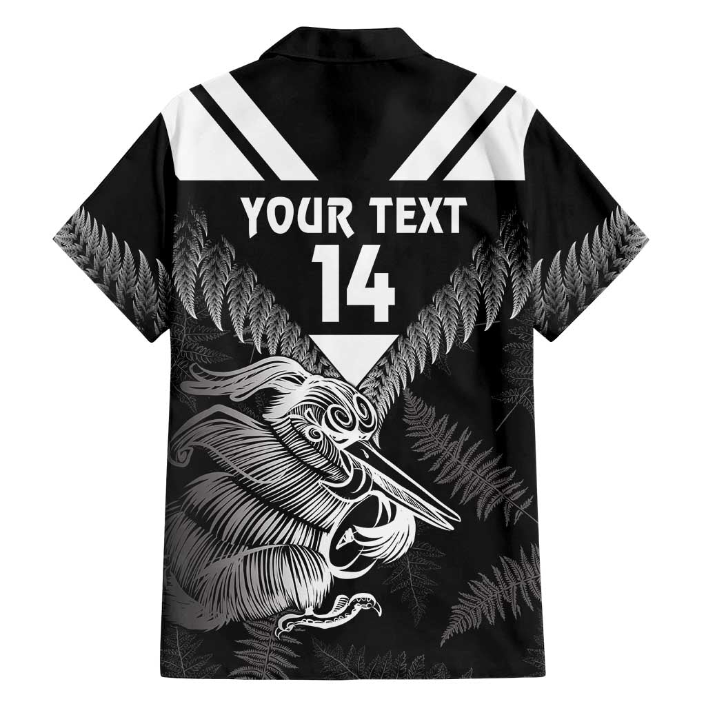 Aotearoa Silver Fern Rugby Custom Family Matching Tank Maxi Dress and Hawaiian Shirt 2024 Go Kiwi LT14 - Polynesian Pride