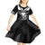 Aotearoa Silver Fern Rugby Custom Kid Short Sleeve Dress 2024 Go Kiwi