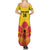 Orchids PNG Rugby Custom Summer Maxi Dress Go Champions Papua New Guinea