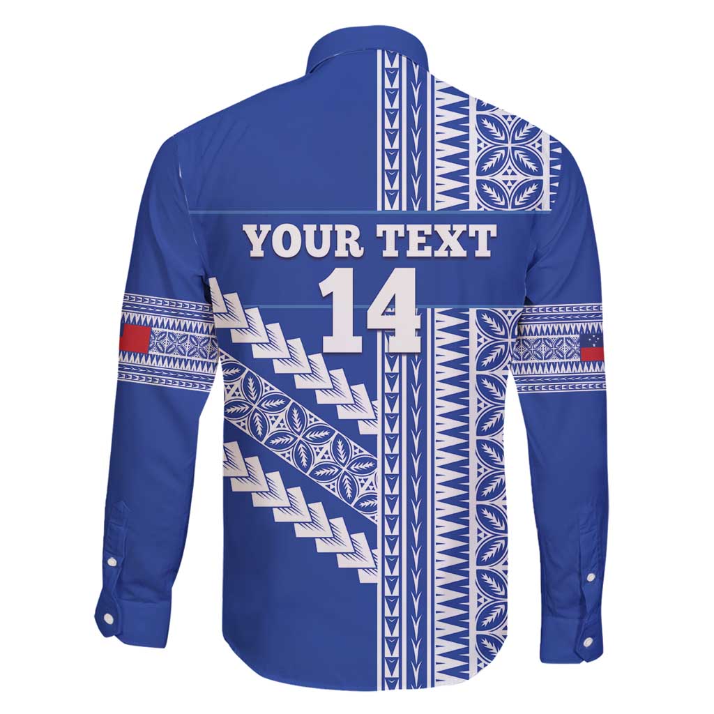 Fetu Samoa Rugby Custom Family Matching Summer Maxi Dress and Hawaiian Shirt Siapo Pattern - Sporty Style LT14 - Polynesian Pride