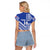 Fetu Samoa Rugby Custom Raglan Cropped T Shirt Siapo Pattern - Sporty Style
