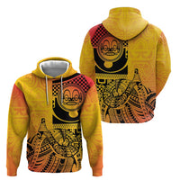 Marquesas Islands Hoodie Marquesan Matatiki Fish Hook Patutiki LT14 - Polynesian Pride