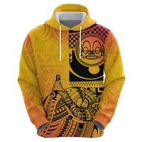 Marquesas Islands Hoodie Marquesan Matatiki Fish Hook Patutiki LT14 - Polynesian Pride