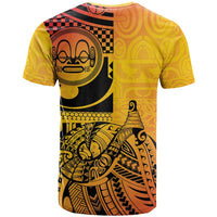 Marquesas Islands T Shirt Marquesan Matatiki Fish Hook Patutiki - Polynesian Pride
