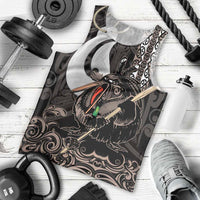 Aotearoa Hei Matau Men Tank Top Haka Kiwi Mix Maori Mangopare LT14 - Polynesian Pride