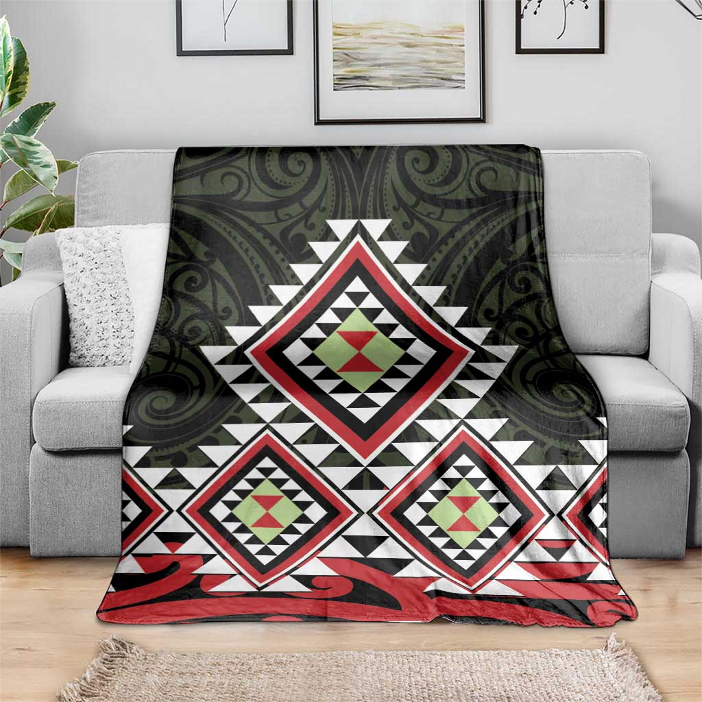 Kia Ora Aotearoa Blanket 2025 Pasifika Maori Taniko Motifs