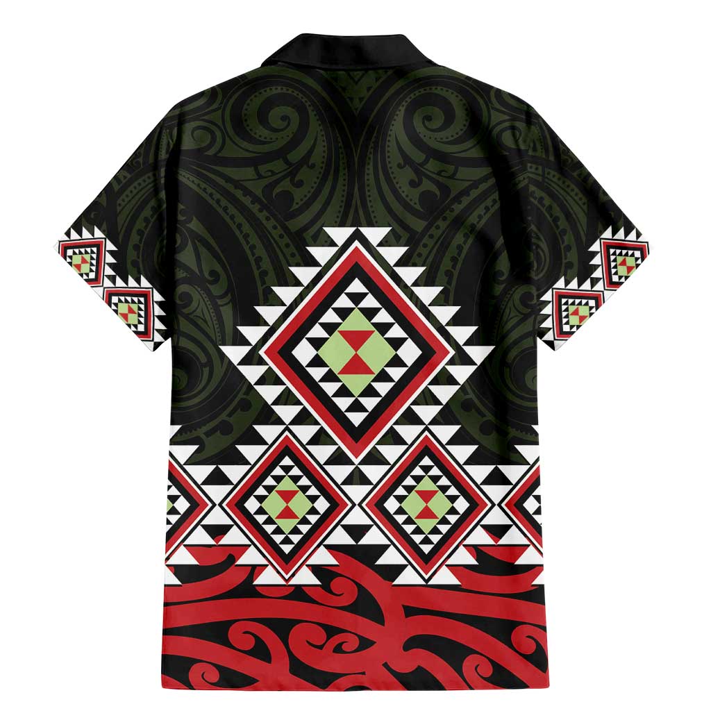 Kia Ora Aotearoa Family Matching Mermaid Dress and Hawaiian Shirt 2025 Pasifika Maori Taniko Motifs LT14 - Polynesian Pride