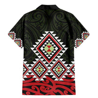 Kia Ora Aotearoa Family Matching Mermaid Dress and Hawaiian Shirt 2025 Pasifika Maori Taniko Motifs LT14 - Polynesian Pride