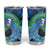 New Zealand Chatham Islands Tumbler Cup Wharekauri Forget Me Not With Black Robin