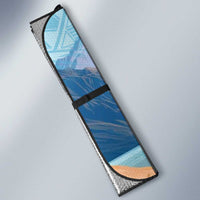 New Zealand South Island Auto Sun Shade Te Waipounamu Aoraki Kea Bird LT14 - Polynesian Pride