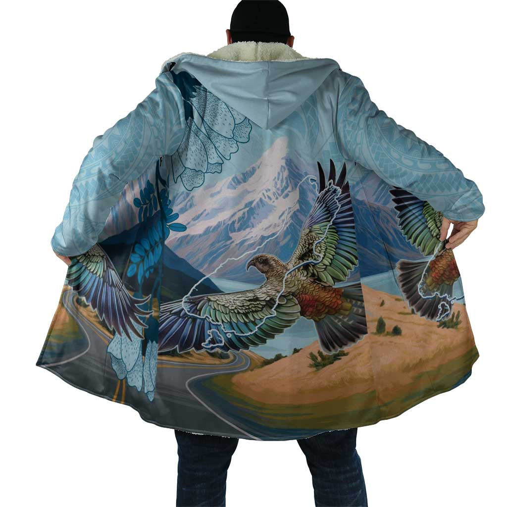 New Zealand South Island Cloak Te Waipounamu Aoraki Kea Bird LT14 - Polynesian Pride