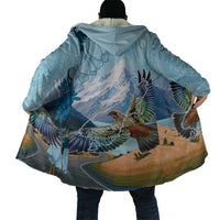 New Zealand South Island Cloak Te Waipounamu Aoraki Kea Bird LT14 - Polynesian Pride