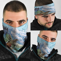 New Zealand South Island Neck Gaiter Te Waipounamu Aoraki Kea Bird LT14 - Polynesian Pride
