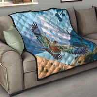 New Zealand South Island Quilt Te Waipounamu Aoraki Kea Bird LT14 - Polynesian Pride