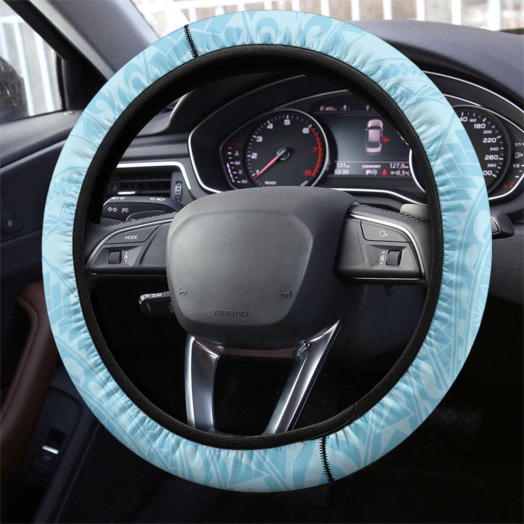 New Zealand South Island Steering Wheel Cover Te Waipounamu Aoraki Kea Bird LT14 - Polynesian Pride