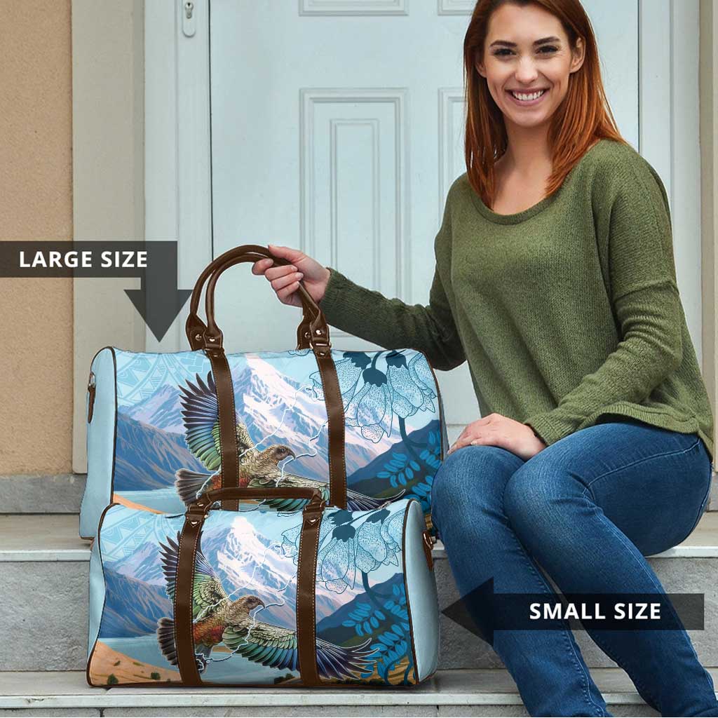 New Zealand South Island Travel Bag Te Waipounamu Aoraki Kea Bird LT14 - Polynesian Pride