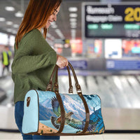 New Zealand South Island Travel Bag Te Waipounamu Aoraki Kea Bird LT14 - Polynesian Pride