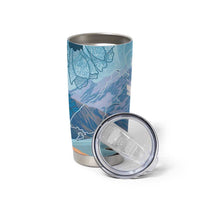 New Zealand South Island Tumbler Cup Te Waipounamu Aoraki Kea Bird LT14 - Polynesian Pride