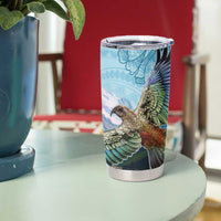 New Zealand South Island Tumbler Cup Te Waipounamu Aoraki Kea Bird LT14 - Polynesian Pride