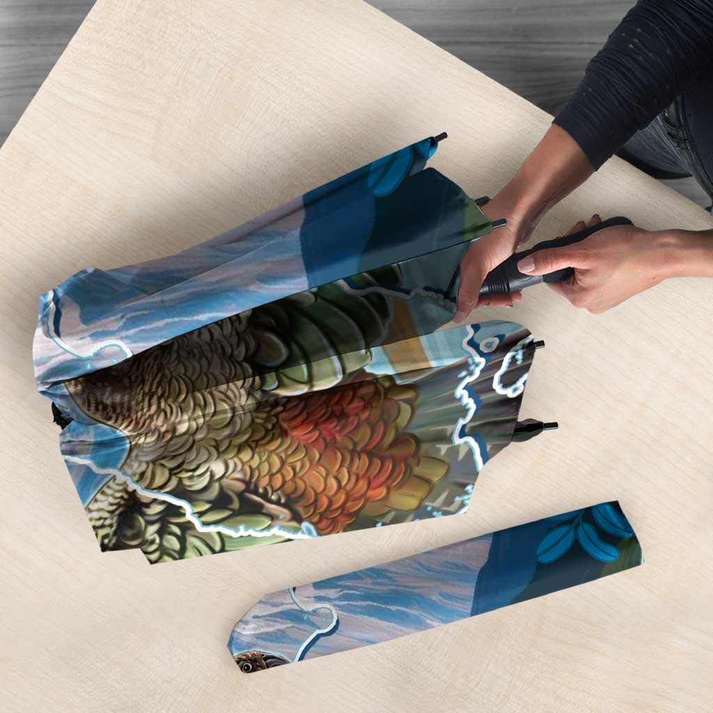 New Zealand South Island Umbrella Te Waipounamu Aoraki Kea Bird LT14 - Polynesian Pride