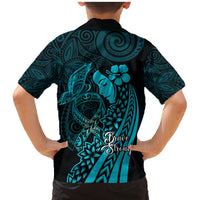Polynesia World Ovarian Cancer Day Family Matching Mermaid Dress and Hawaiian Shirt You Matter Polynesian Women LT14 - Polynesian Pride
