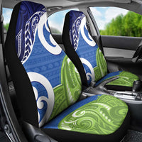 Southland New Zealand Car Seat Cover Maori Koru Flag Color LT14 - Polynesian Pride