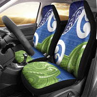 Southland New Zealand Car Seat Cover Maori Koru Flag Color LT14 - Polynesian Pride