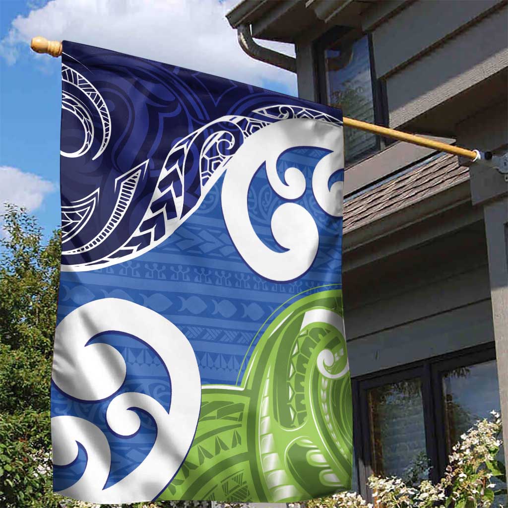 Southland New Zealand Garden Flag Maori Koru Flag Color LT14 - Polynesian Pride