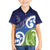 Southland New Zealand Hawaiian Shirt Maori Koru Flag Color