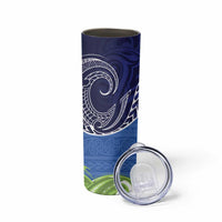Southland New Zealand Skinny Tumbler Maori Koru Flag Color LT14 - Polynesian Pride
