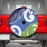 Southland New Zealand Spare Tire Cover Maori Koru Flag Color LT14 - Polynesian Pride