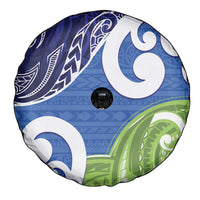 Southland New Zealand Spare Tire Cover Maori Koru Flag Color LT14 - Polynesian Pride