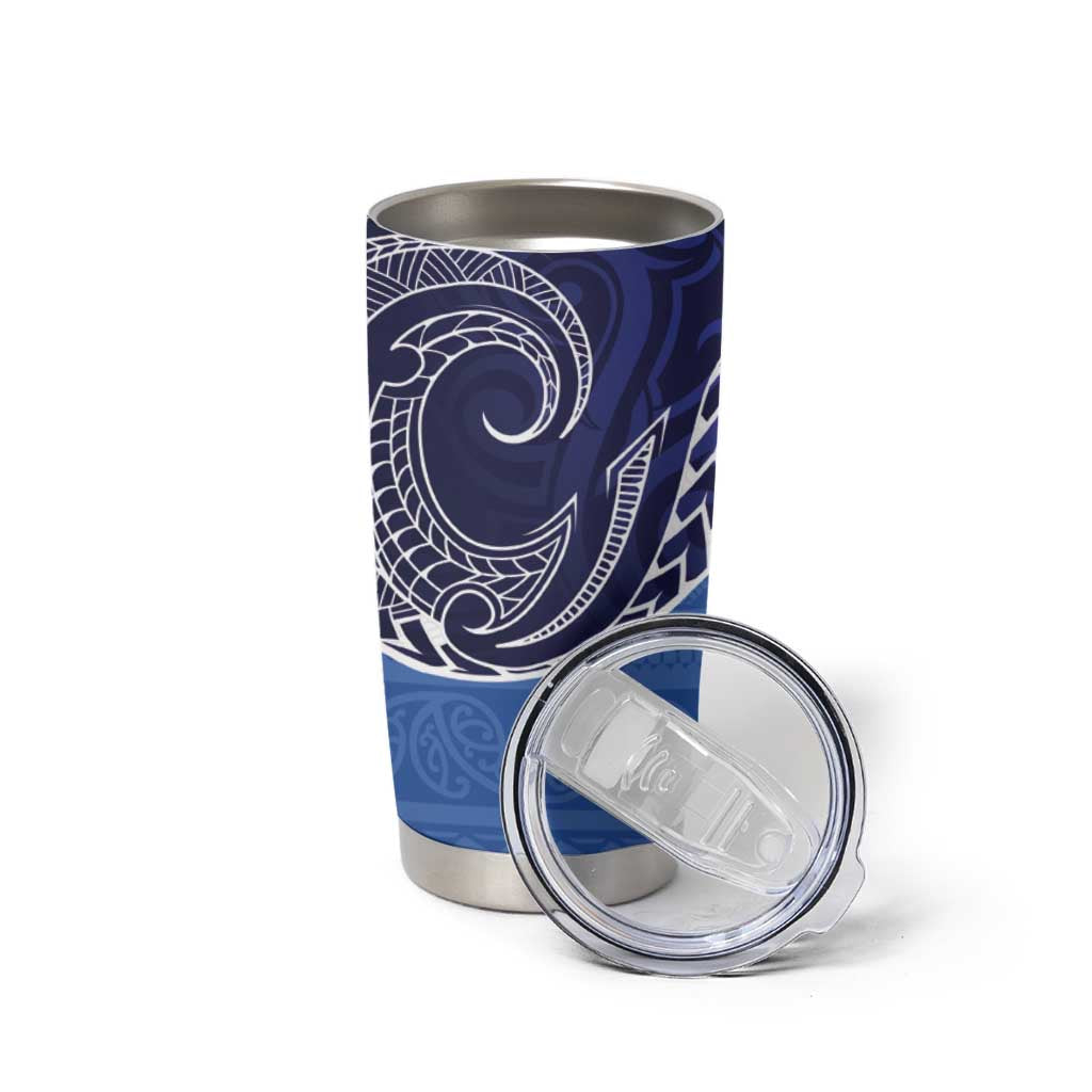Southland New Zealand Tumbler Cup Maori Koru Flag Color LT14 - Polynesian Pride