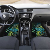 Southland Takehe Pounama Car Mats Aotearoa Poutama Paua Shell Fern