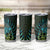 Southland Takehe Pounama Tumbler Cup Aotearoa Poutama Paua Shell Fern