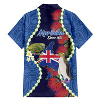 Southland Anniversary Day Hawaiian Shirt Murihiku 1861 Maori Bird Mix Pohutukawa LT14 - Polynesian Pride