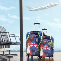Southland Anniversary Day Luggage Cover Murihiku 1861 Maori Bird Mix Pohutukawa LT14 - Polynesian Pride