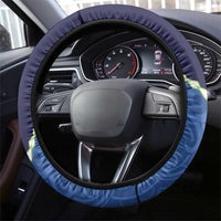 Southland Anniversary Day Steering Wheel Cover Murihiku 1861 Maori Bird Mix Pohutukawa LT14 - Polynesian Pride